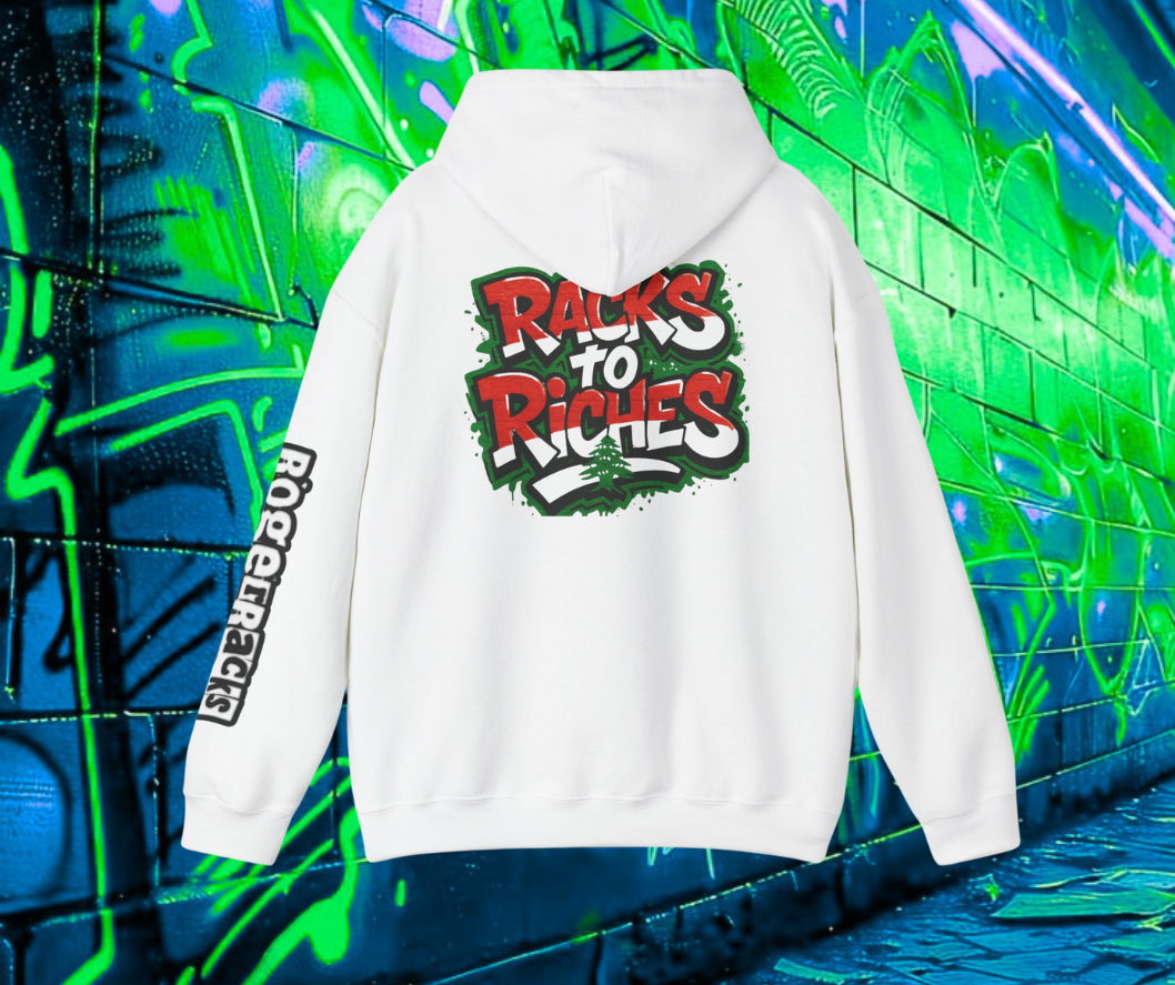 Official RogerRacks Heritage inspired Double Sided Sublimation Print Hoodie