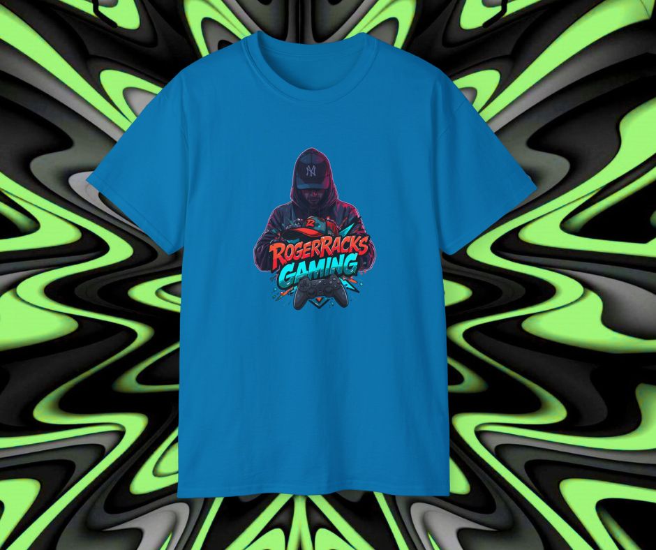 Offical RogerRacks Dark Gamer HTV SUimation Tee