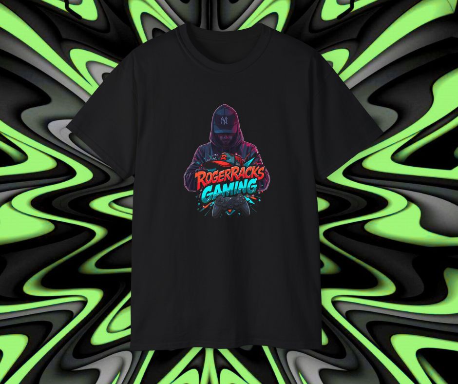 Offical RogerRacks Dark Gamer HTV SUimation Tee