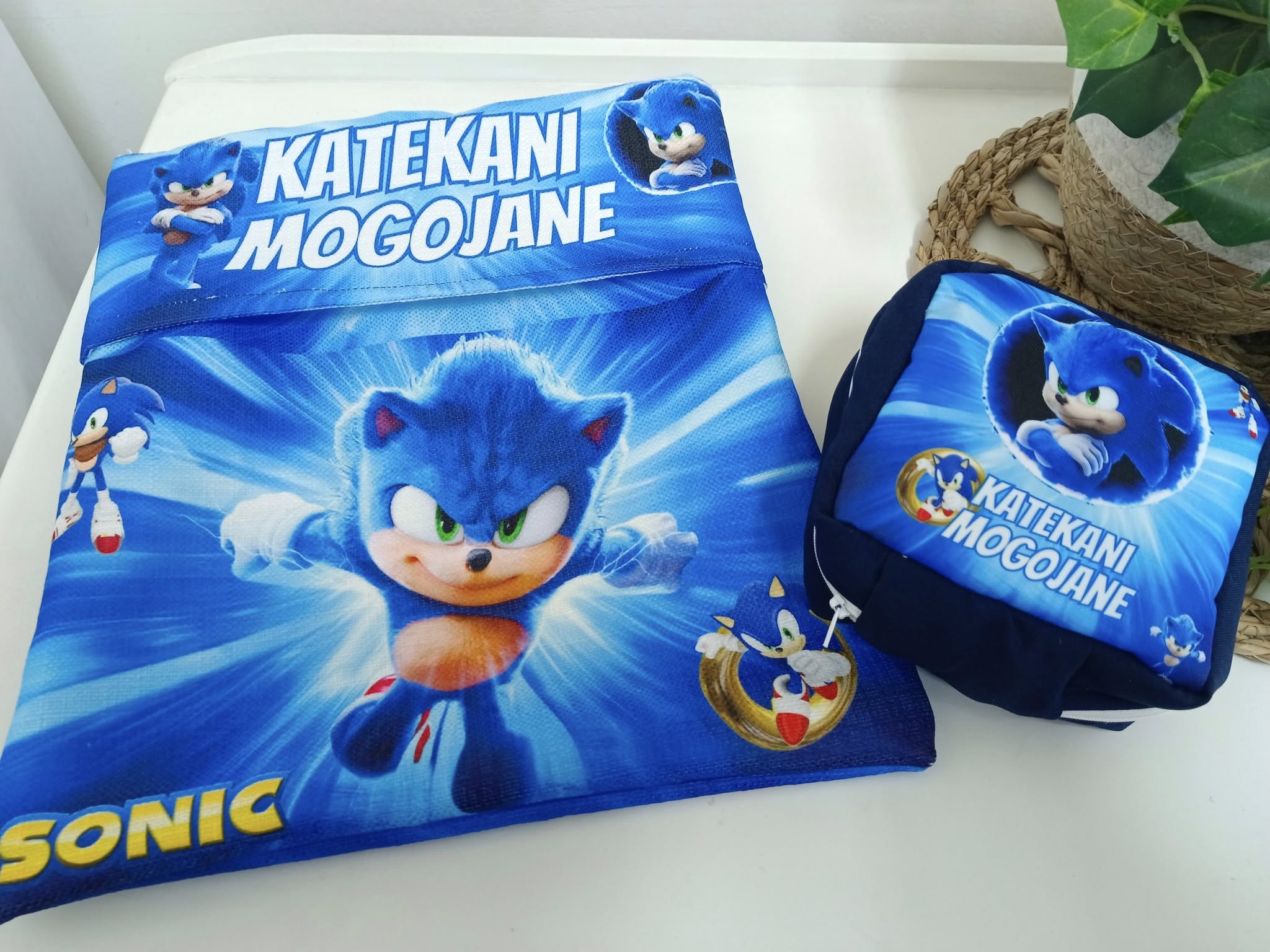 Double-sided chair bags and Sandwich pouches Combo