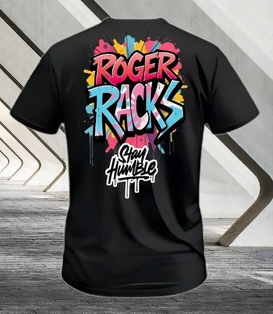 Official RogerRacks x Stay Humble T-Shirt