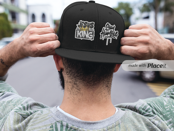 Jesus my King Flexfit Cap