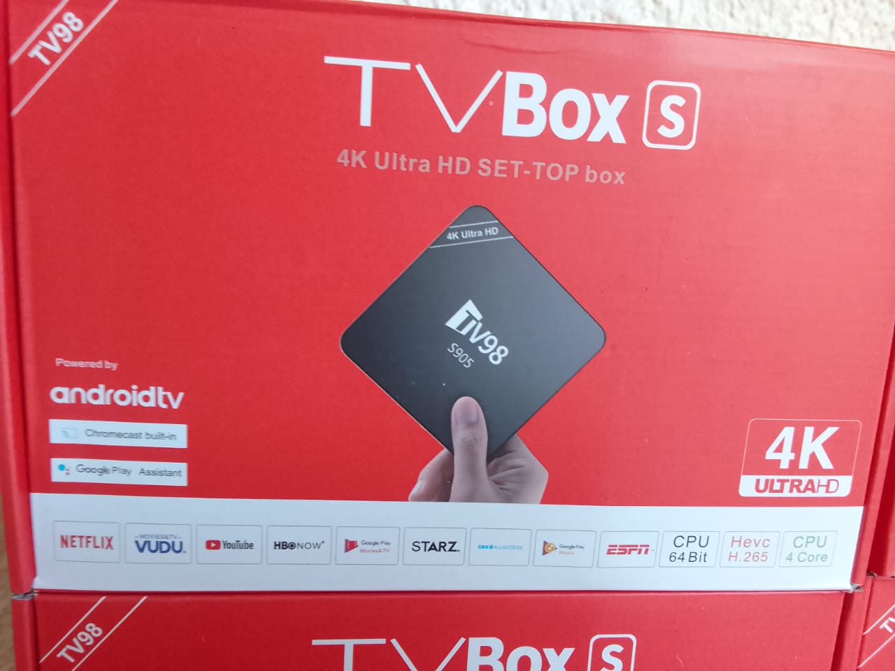 4K ANDRIOD TV MEDIA BOX
