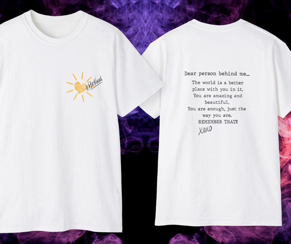 Be Kind, Unisex mental heath Matters Tee