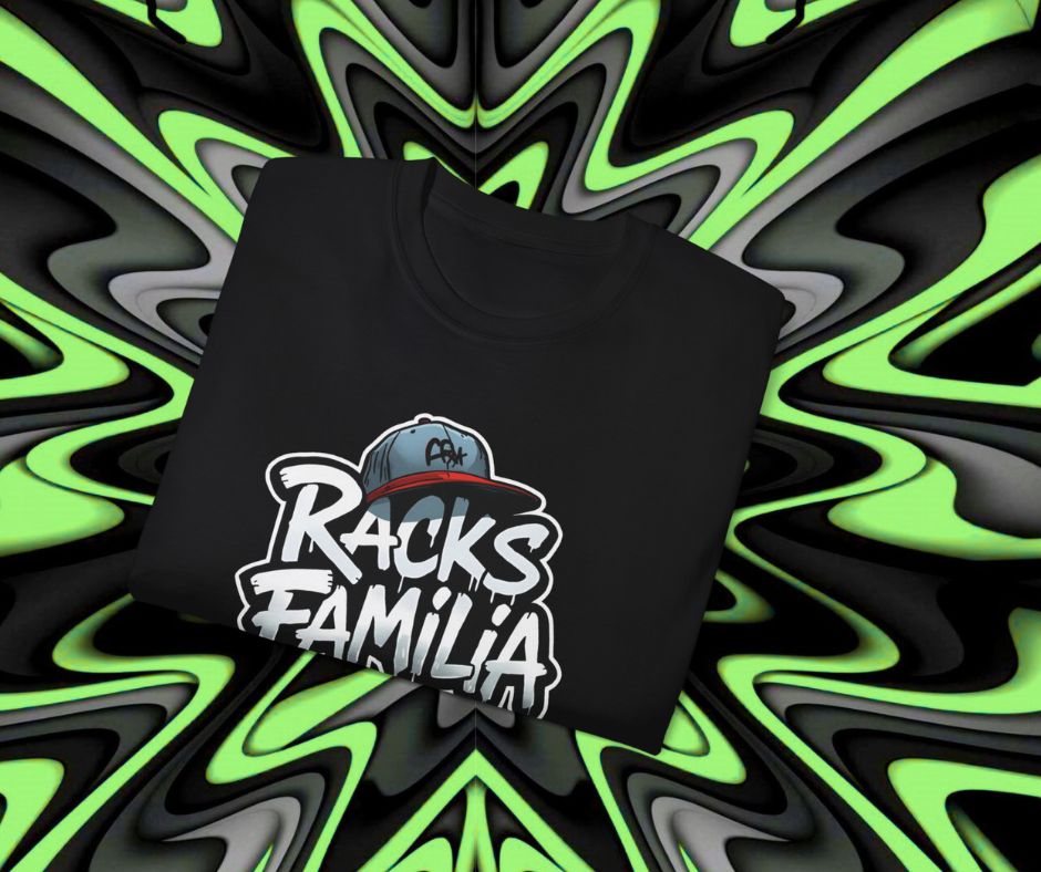 Official RogerRacks Racks Familia Cap Logo Sublimation HTV Print