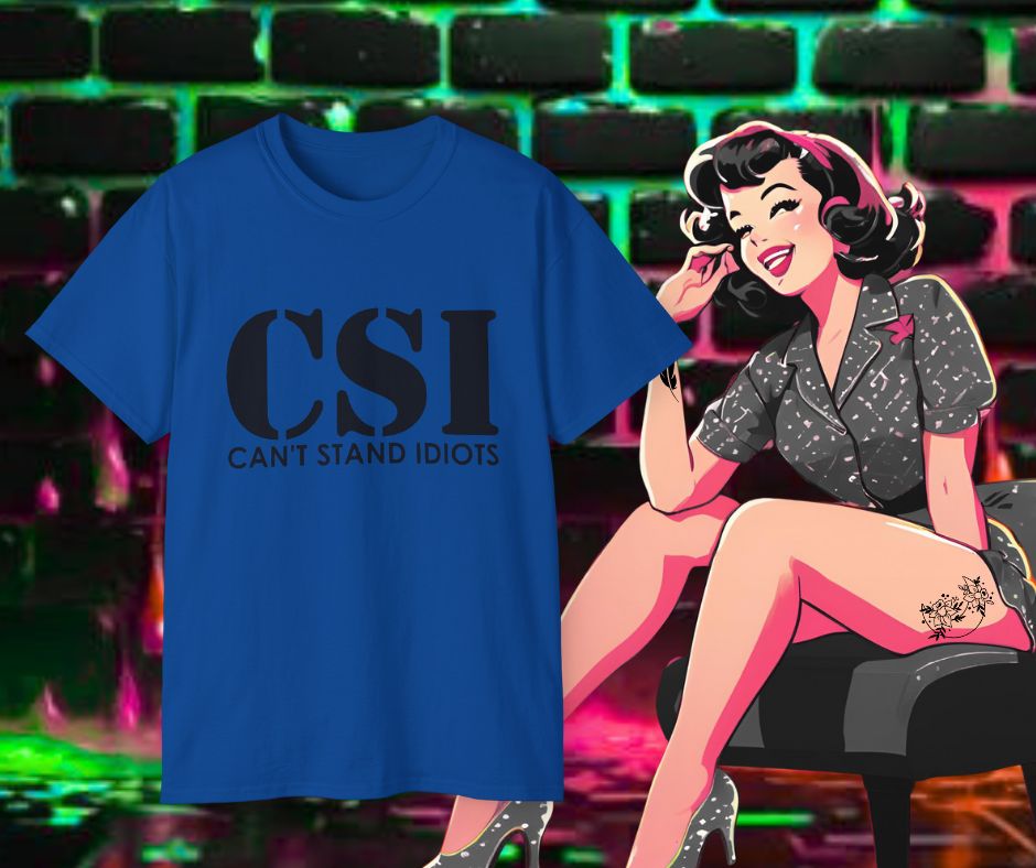 CSI Sarcasm Sublimation Tee