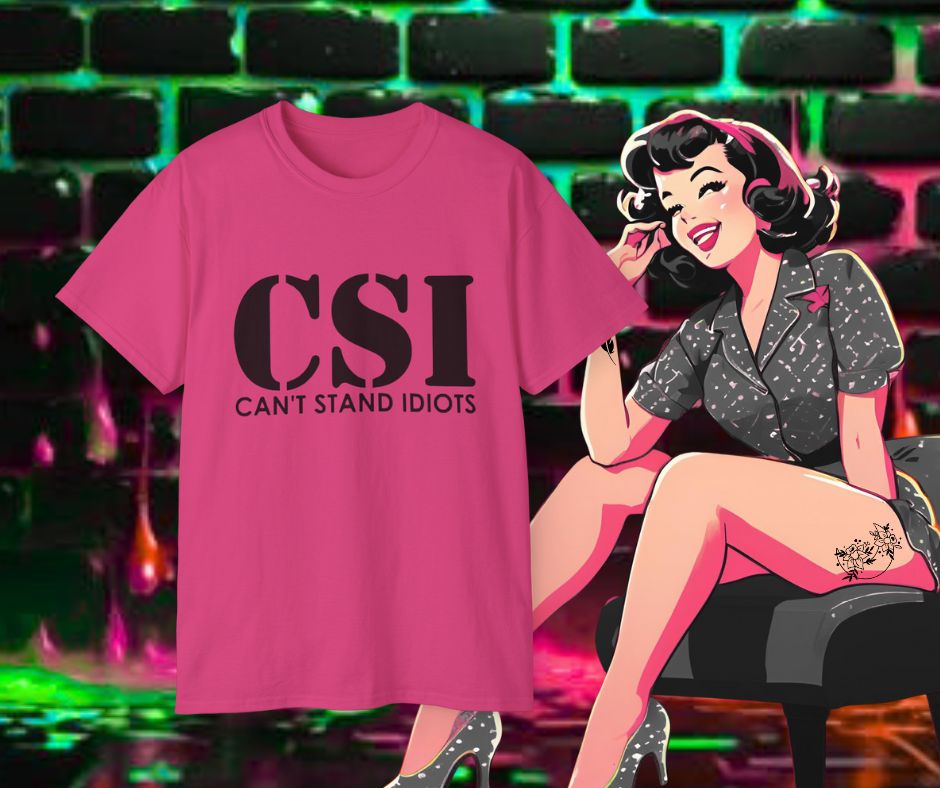 CSI Sarcasm Sublimation Tee