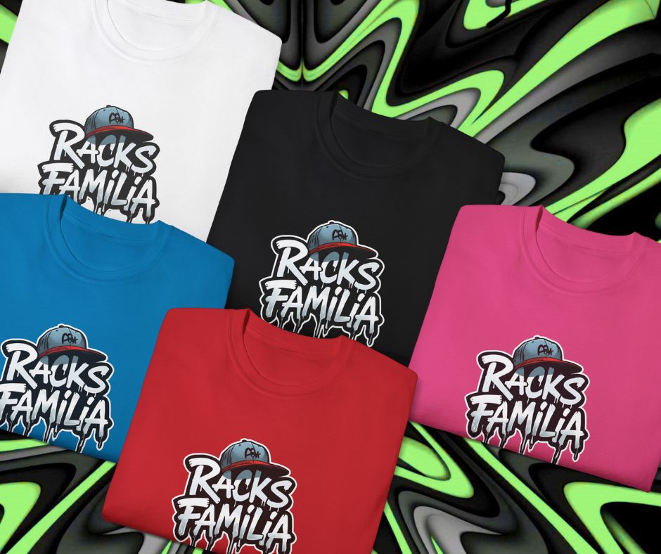 Official RogerRacks Racks Familia Cap Logo Sublimation HTV Print
